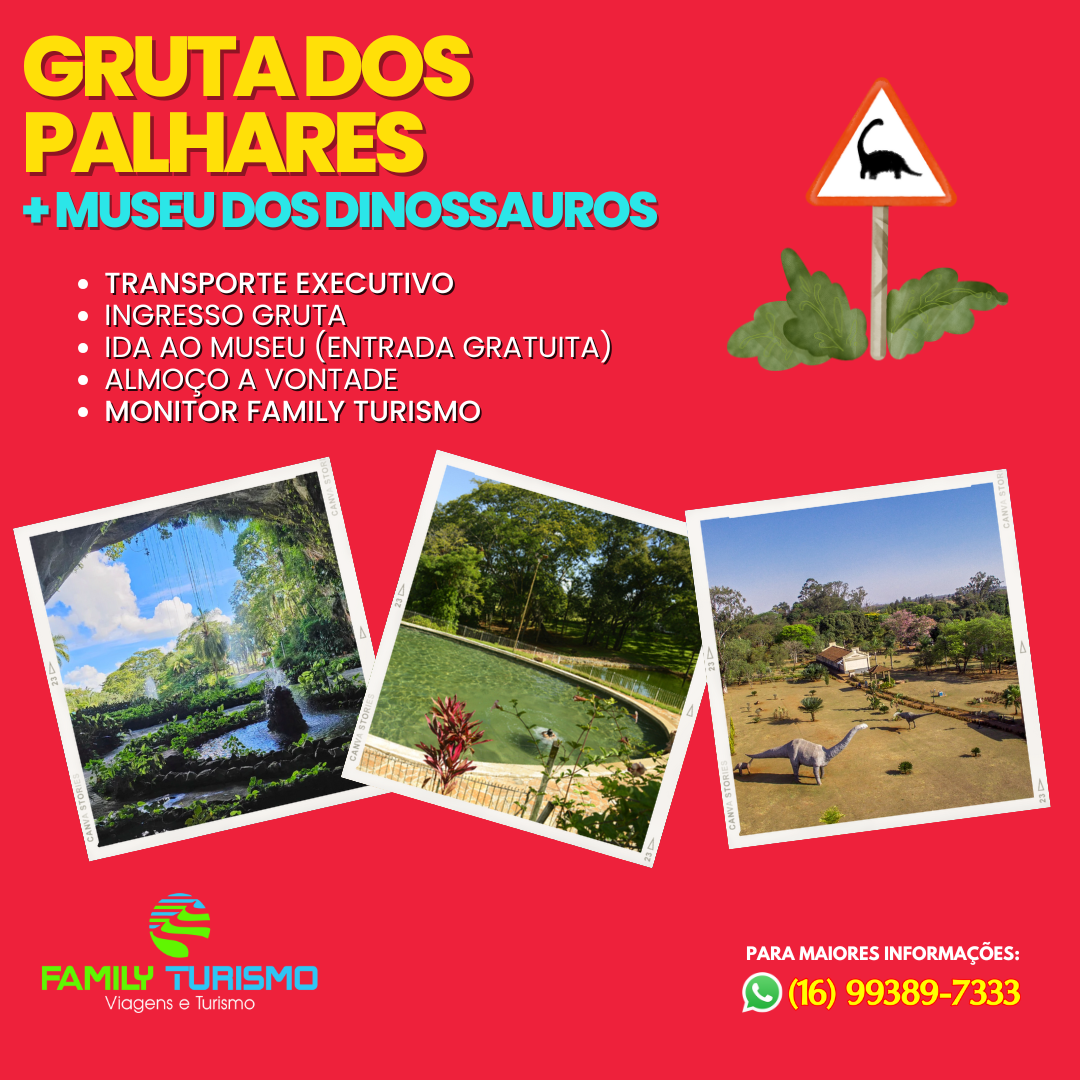 Gruta dos Palhares + Museu dos Dinossauros