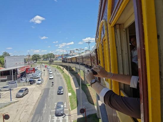 Maria Fumaça - Campinas a Jaguariúna + compras em Pedreira